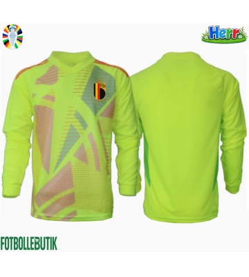 Belgien Målvakt Bortatröja EM 2024 Långärmad